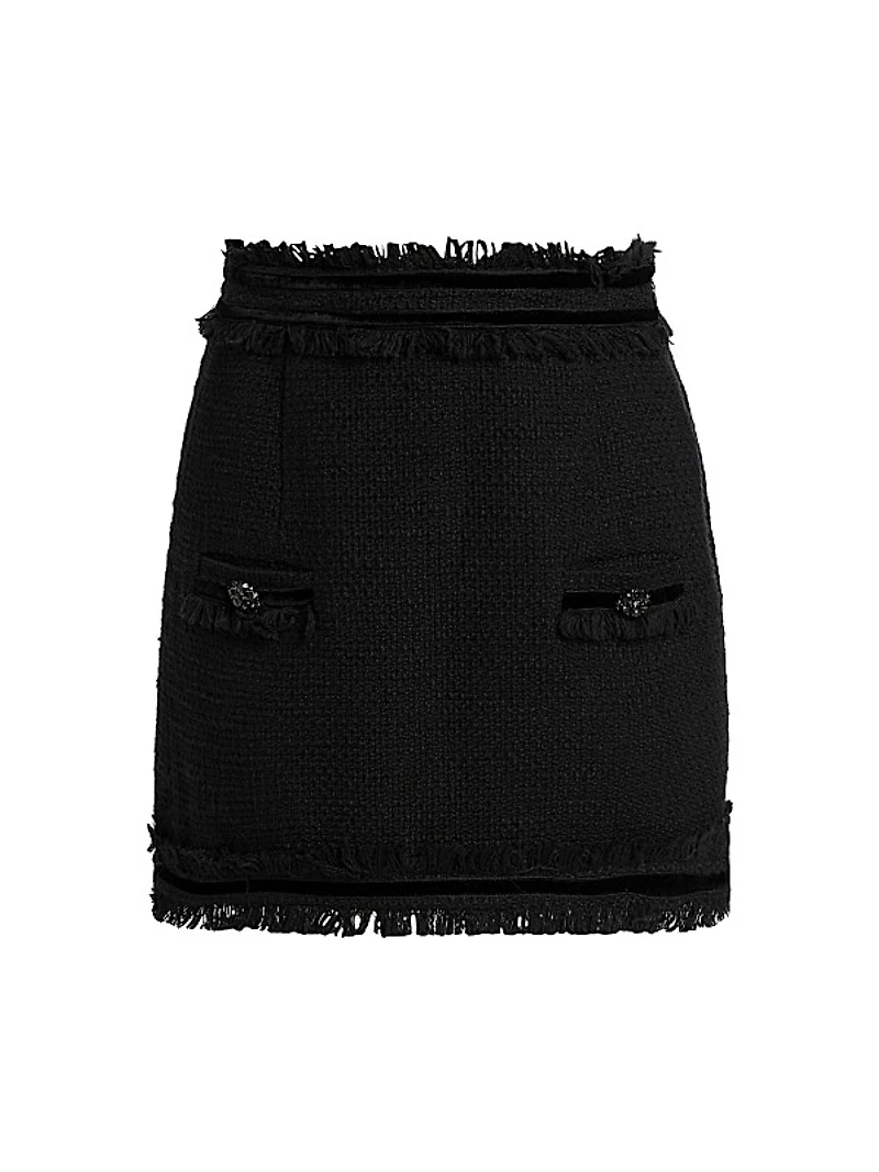 Christie Tweed Miniskirt