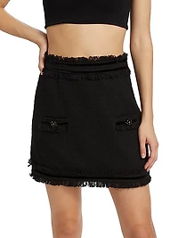 Christie Tweed Miniskirt