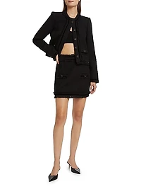 Christie Tweed Miniskirt