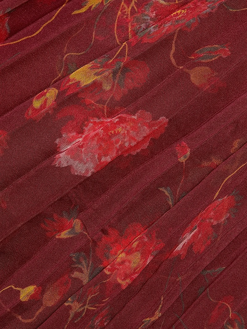 Robin Floral Chiffon Minidress
