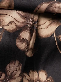 Clare Floral Silk Slip Gown