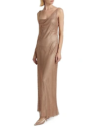 Myla Crystal Net Gown