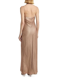 Myla Crystal Net Gown