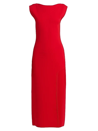 Catalina Boatneck Midi-Dress