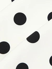 Julia Polka Dot Drape Top