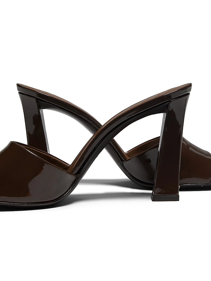 Maya 90MM Leather Sandals