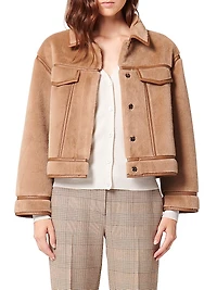 Monge Faux Fur Jacket