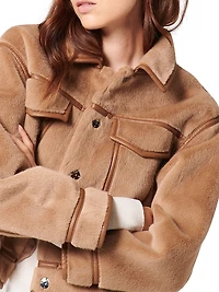Monge Faux Fur Jacket