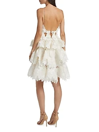 Crush Tiered Lace Minidress