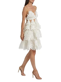 Crush Tiered Lace Minidress