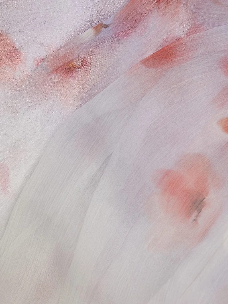 Crush Floral Smocked Shirt