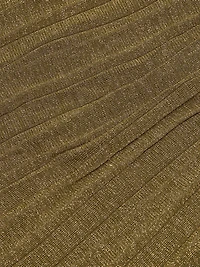 Wylie Metallic Knit Midi-Skirt