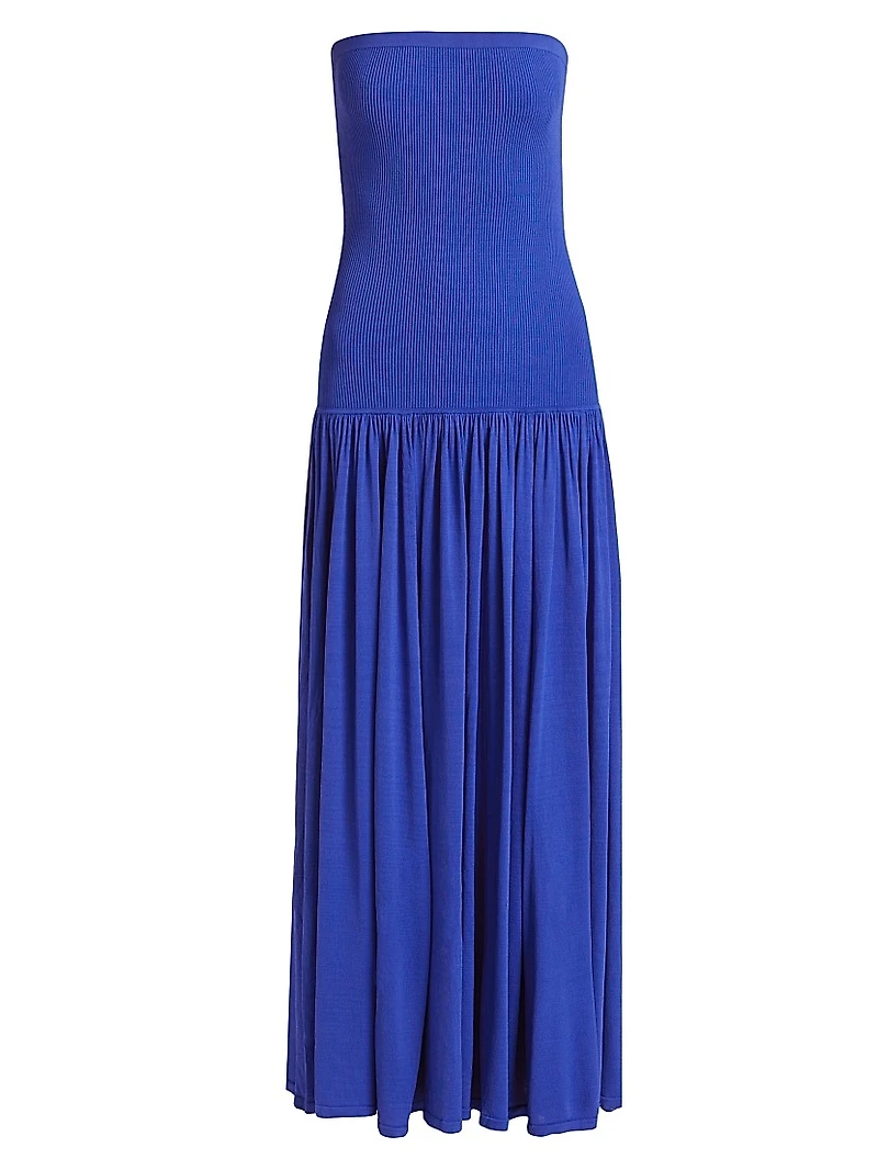 Maxine Strapless Jersey Dress