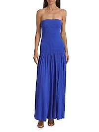 Maxine Strapless Jersey Dress