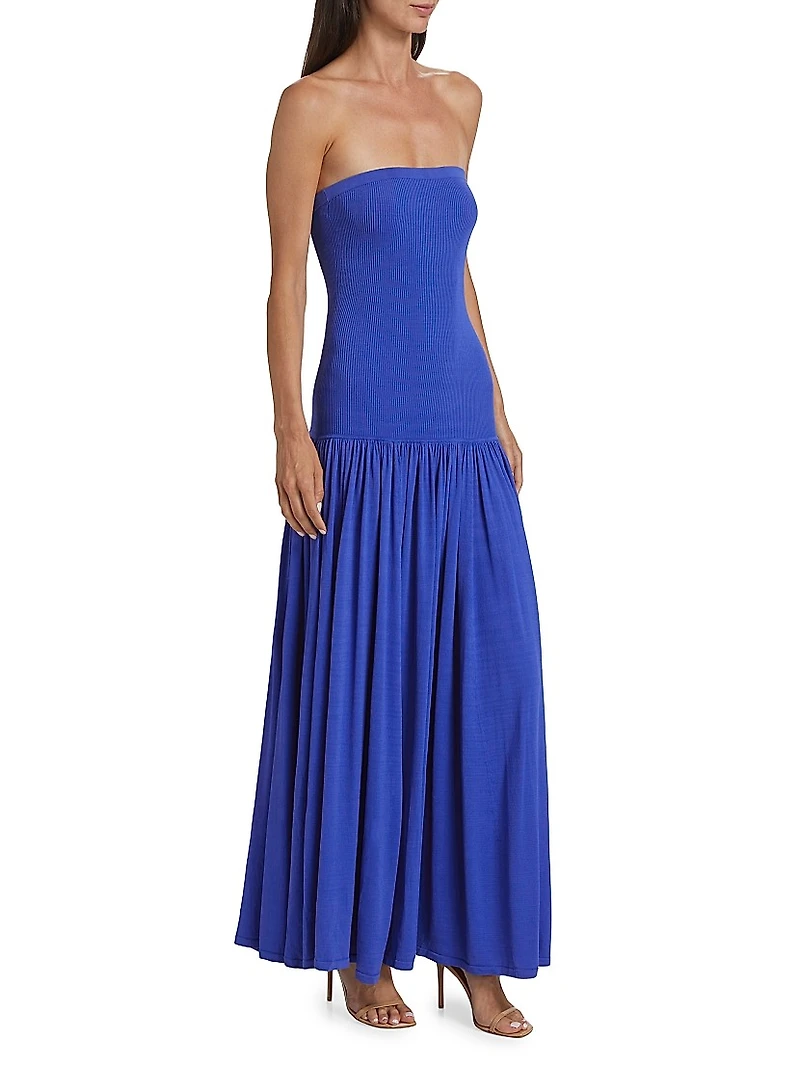 Maxine Strapless Jersey Dress