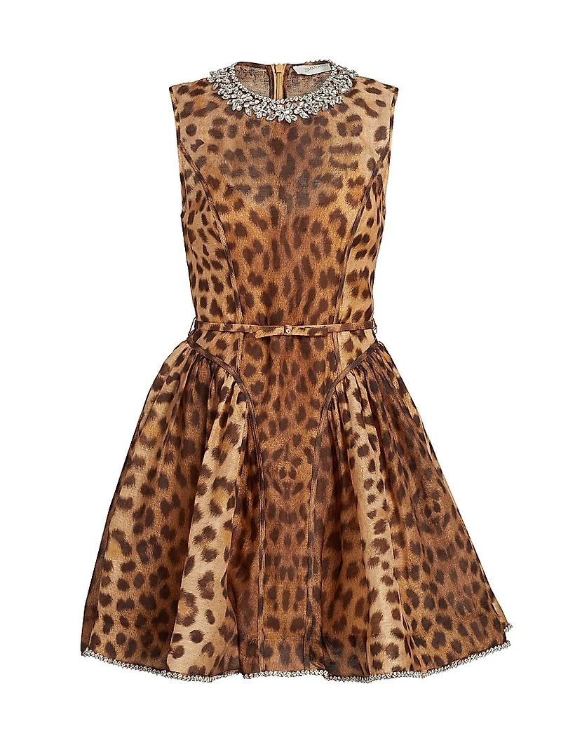 Crush Fit & Flare Minidress