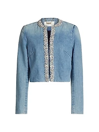 Crush Embellished Denim Jacket