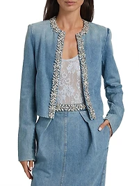 Crush Embellished Denim Jacket