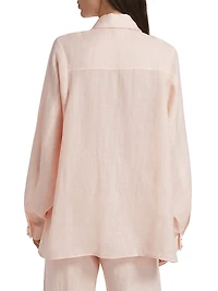 Crush Oversized Button-Front Shirt