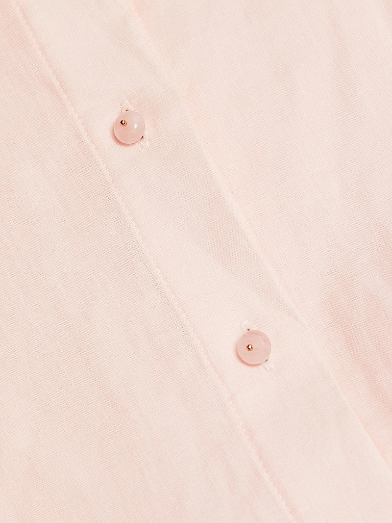 Crush Oversized Button-Front Shirt