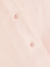 Crush Oversized Button-Front Shirt