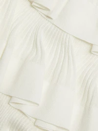 Crush Sleeveless Ruffle Minidress