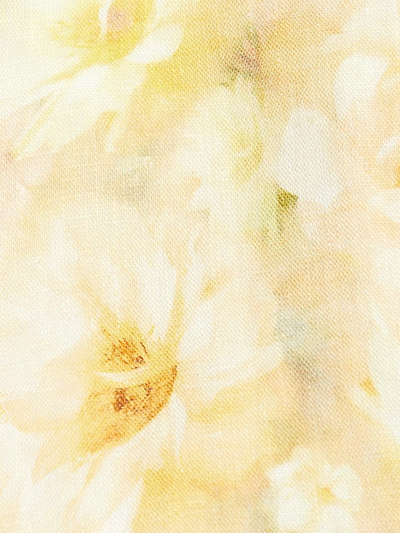 Crush Scalloped Midi-Skirt