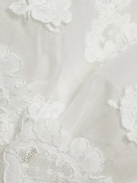 Crush Lace Motif Tiered Top