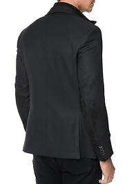 Jetset Wool-Blend Single-Breasted Blazer