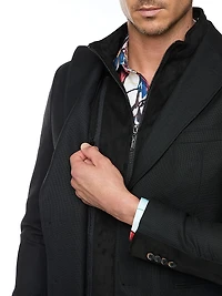 Jetset Wool-Blend Single-Breasted Blazer