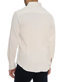 Hammond Cotton-Blend Button-Front Shirt