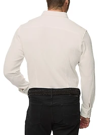 Hammond Cotton-Blend Button-Front Shirt