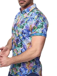 Gordon Short-Sleeve Button-Front Shirt