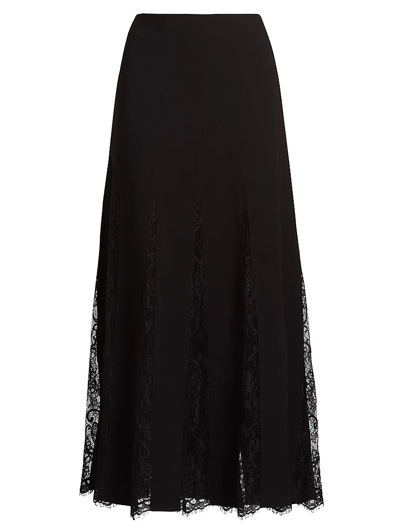 Mira Lace A-Line Maxi Skirt
