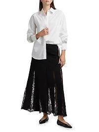 Mira Lace A-Line Maxi Skirt
