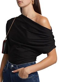 Alice Ruched Cotton Jersey Top