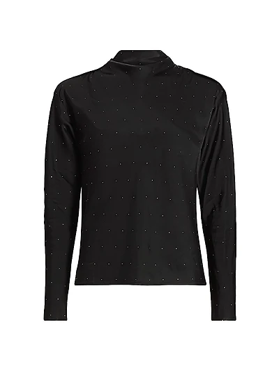 Georgie Hotfix Crystal Top