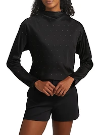 Georgie Hotfix Crystal Top