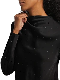 Georgie Hotfix Crystal Top