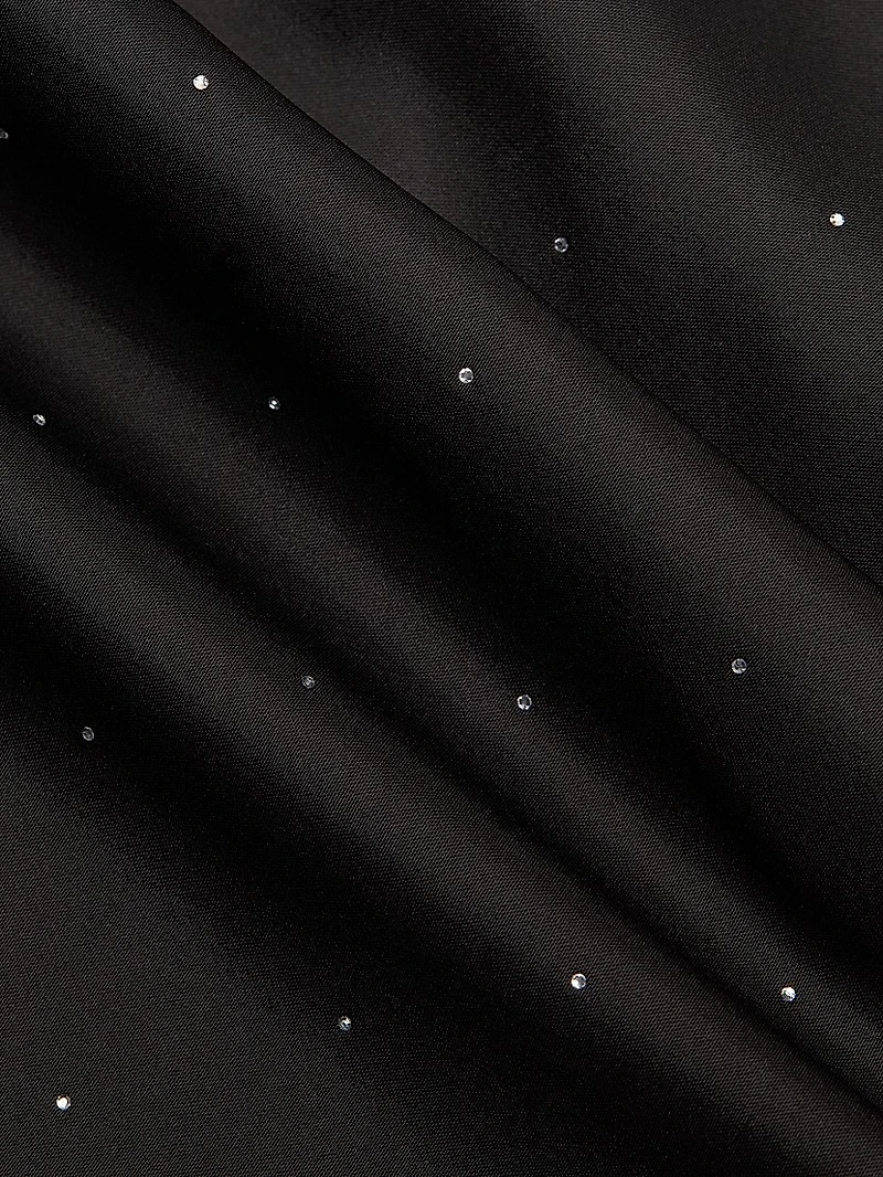 Georgie Hotfix Crystal Top