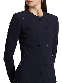 Kenna Beaded Minidress