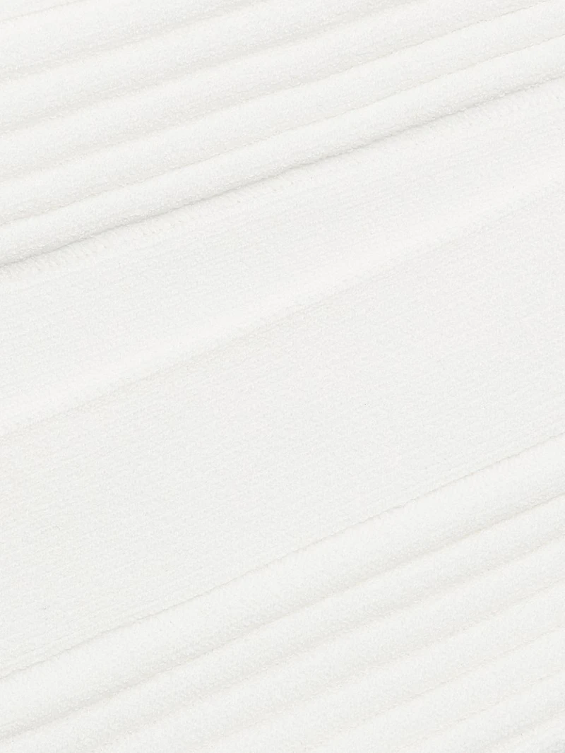 Anya Striped Rib-Knit Boatneck Sweater