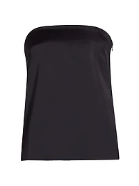 Ani Satin Strapless Top