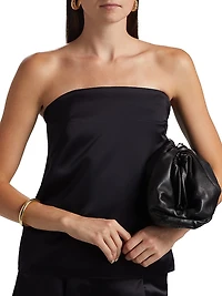 Ani Satin Strapless Top