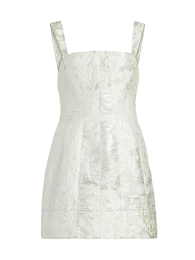 Lydia Metallic Sleeveless Minidress