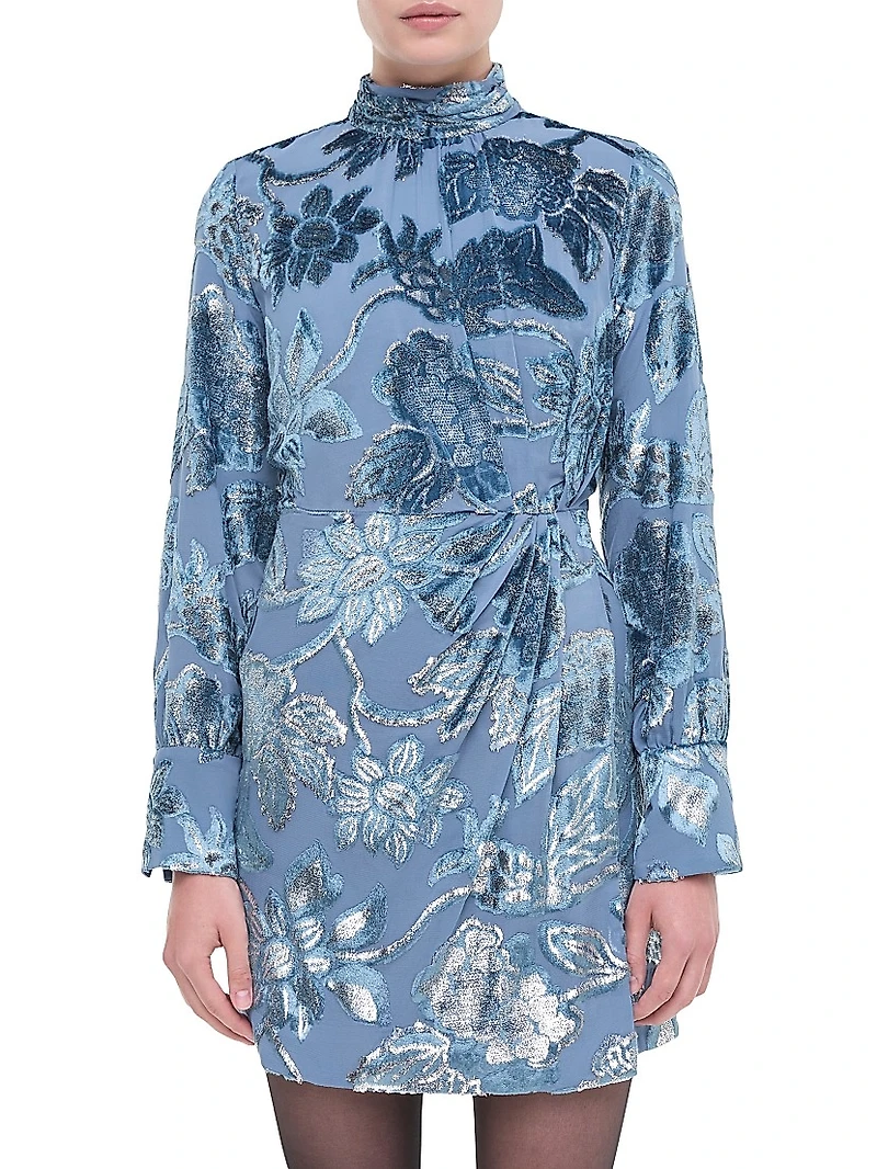 Halen Draped Minidress