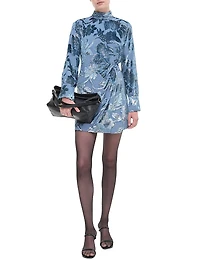 Halen Draped Minidress