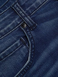 Greyson Stretch Mid-Rise Straight-Leg Jeans