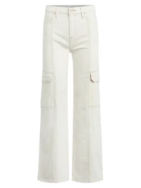 Rosie High-Rise Cargo-Style Jeans