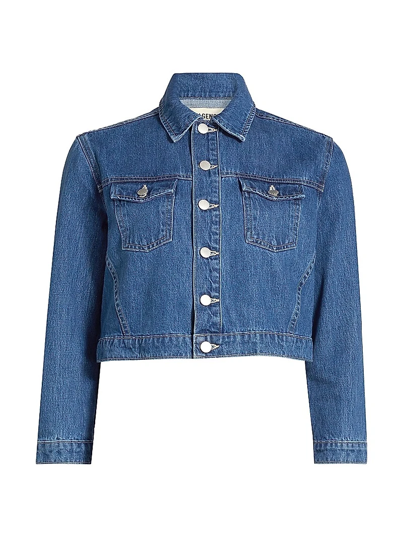 Koda Crop Denim Jacket